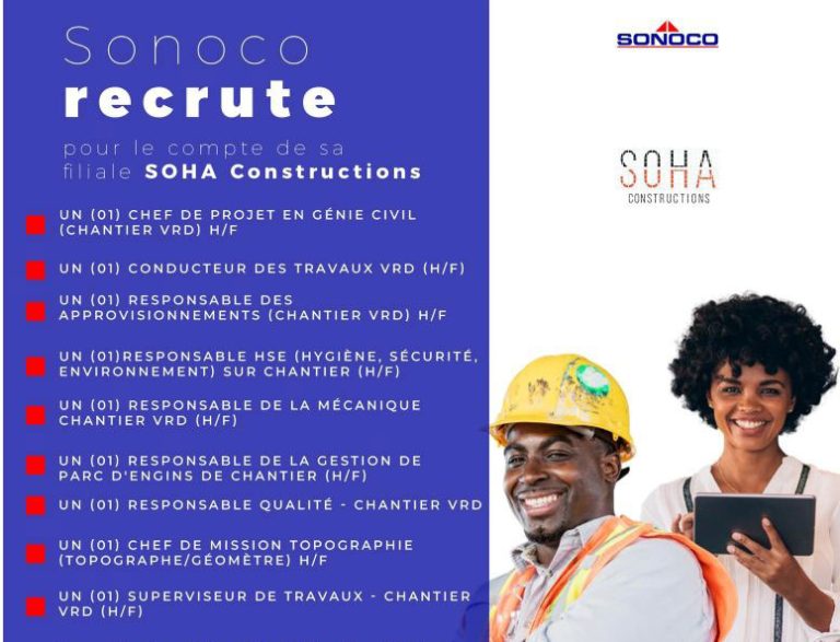 Sonoco Recrute Plusieurs Postes H F Y A Bara Offres D Emplois Et Stages