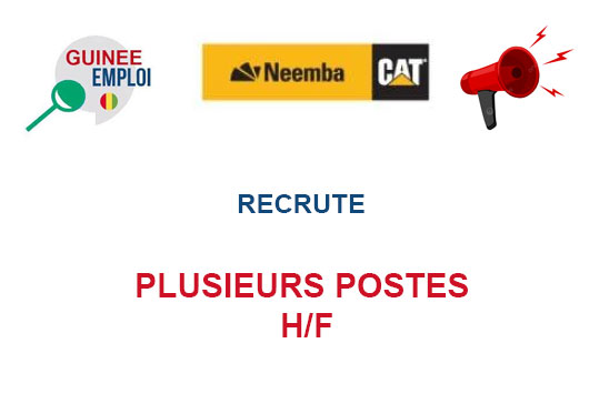 NEEMBA GUINEE RECRUTE PLUSIEURS POSTES H/F