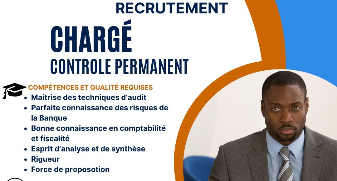 SFCI BANK RECRUTE CHARGE DE CONTROLE PERMANENT H F Y A Bara Offres