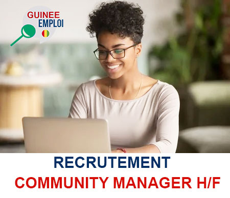 COMMUNITY MANAGER CONAKRY