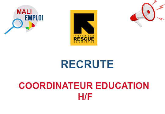 RESCUE RECRUTE COORDINATEUR EDUCATION H/F