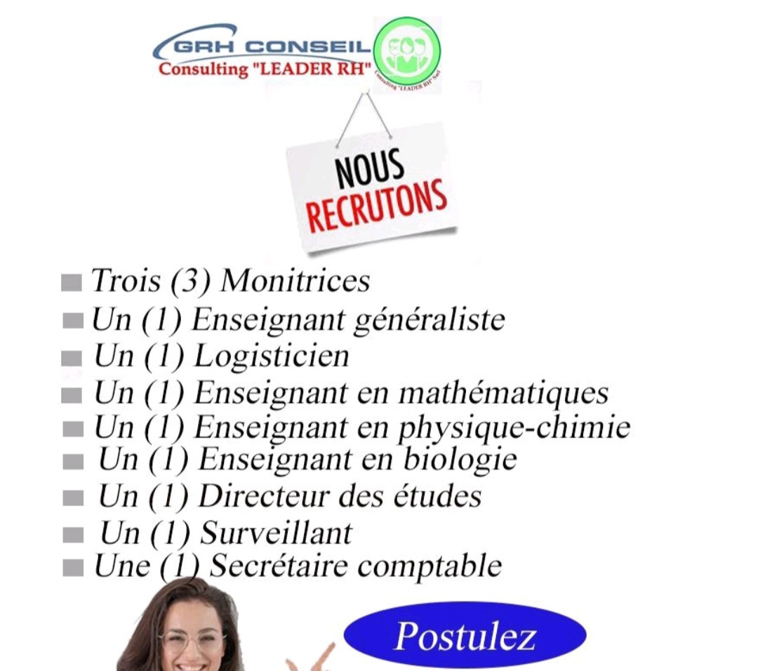 Consulting Leader Rh Recrute Plusieurs Postes Y A Bara Offres D