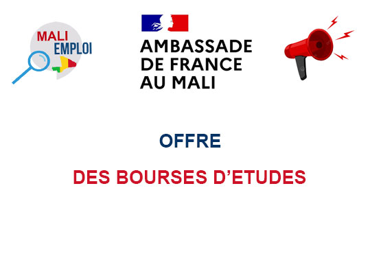 AMBASSADE DE FRANCE AU MALI OFFRE DES BOURSES D'ETUDES H/F