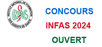CONCOURS INFAS 2024 OUVERT