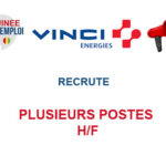 VINCI ENERGIES RECRUTE PLUSIEURS POSTES H/F