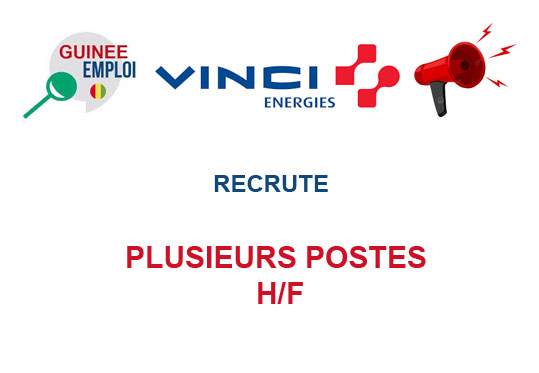 VINCI ENERGIES RECRUTE PLUSIEURS POSTES H/F