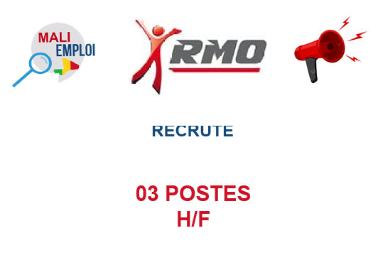 RMO RECRUTE 03 POSTES H/F