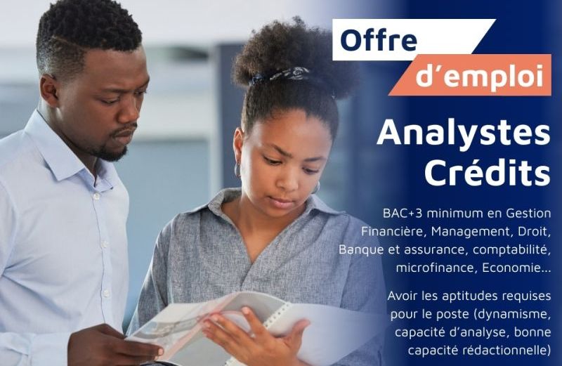 WITTI FINANCES BURKINA FASO RECRUTE 02 ANALYSTES CREDITS H/F
