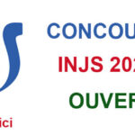 CONCOURS INJS 2025 OUVERT - LIEN D'INSCRIPTION