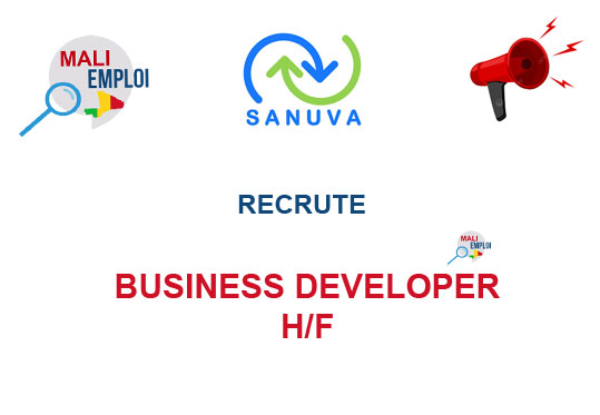 SANUVA RECRUTE BUSINESS DEVELOPER H/F