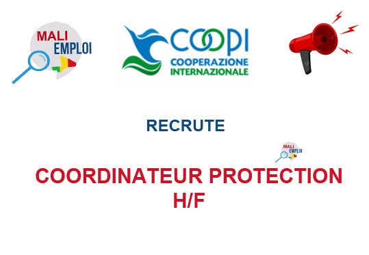 COOPI RECRUTE COORDINATEUR PROTECTION SANTE MENTALE ET SOUTIEN PSYCHOSOCIAL H/F