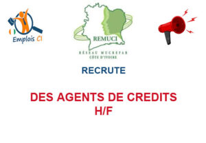 RESEAU MUCREFAB RECRUTE DES AGENTS DE CREDITS H/F DES-AGT-CREDITS