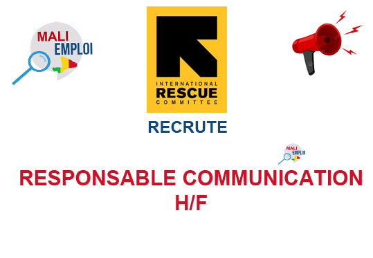 RESCUE RECRUTE RESPONSABLE COMMUNICATION H/F