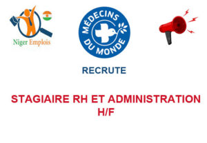 MEDECINS DU MONDE BELGIQUE RECRUTE STAGIAIRE RH ET ADMINISTRATION H/F STGR