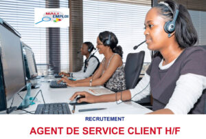 RECRUTEMENT RECRUTE AGENT SERVICE CLIENT / PRISE DE COMMANDES H/F agtserc