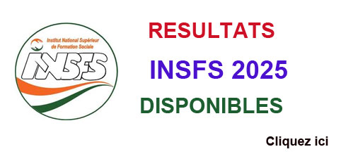 RESULTATS CONCOURS INSFS 2025 DISPONIBLES