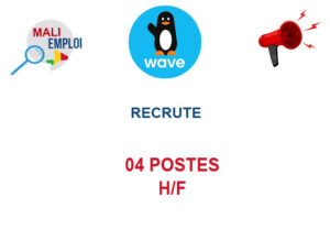 WAVE MALI RECRUTE 04 POSTES H/F