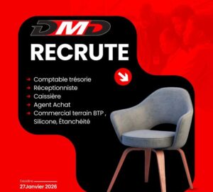 DMD CI RECRUTE PLUSIEURS POSTES H/F
