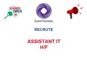 GRANT THORNTON RECRUTE ASSISTANT IT H/F
