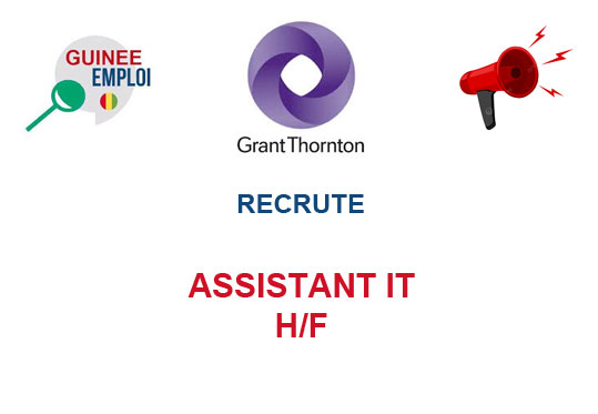 GRANT THORNTON RECRUTE ASSISTANT IT H/F