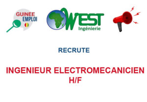 WEST INGENIERIE RECRUTE INGENIEUR ELECTROMECANICIEN H/F INGELEC