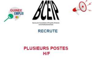 GROUPE BCEIP RECRUTE PLUSIEURS POSTES H/F