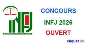 CONCOURS INFJ 2026 OUVERT - LIEN D'INSCRIPTION CONCOURS INFJ 2026 OUVERT - LIEN D'INSCRIPTION