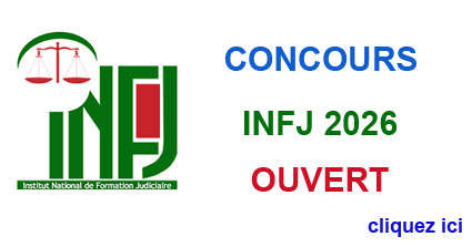 CONCOURS INFJ 2026 OUVERT - LIEN D'INSCRIPTION