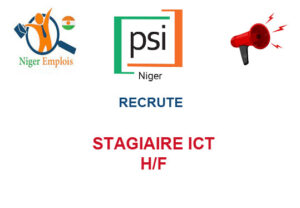 PSI NIGER RECRUTE STAGIAIRE ICT H/F