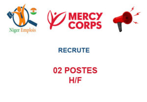 MERCY CORPS NIGER RECRUTE 02 POSTES H/F 02-POSER
