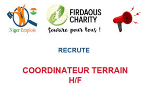 FIRDAOUS CHARITY RECRUTE COORDINATEUR TERRAIN H/F COORD