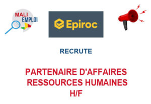 EPIROC RECRUTE PARTENAIRE D'AFFAIRES RESSOURCES HUMAINES H/F PARTFA