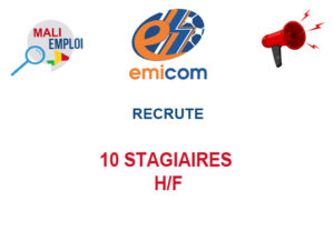 EMICOM RECRUTE 10 STAGIAIRES TECHNICO COMMERCIAUX H/F STGTEC