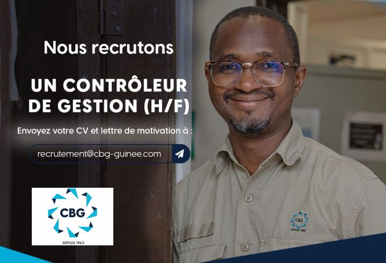 COMPAGNIE DES BAUXITES DE GUINEE RECRUTEMENT 2026 :