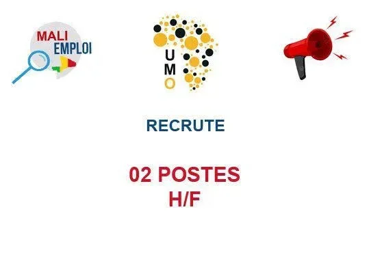 UMO INTERIM MALI RECRUTE 02 POSTES H/F