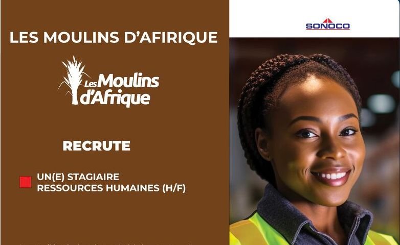 LES MOULINS D'AFRIQUE RECRUTE STAGIAIRE RESSOURCES HUMAINES H/F