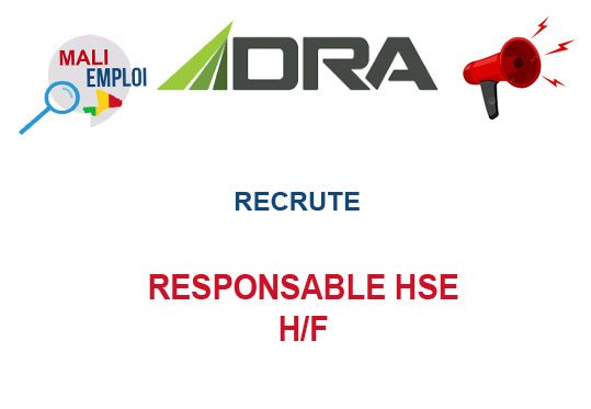 DRA GLOBAL RECRUTE HSE MANAGER H/F